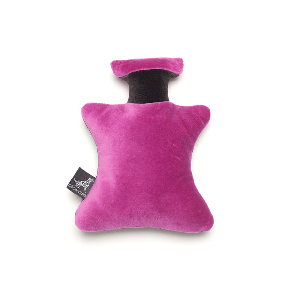 Monogramm Perfume Dog Toy Grey-Pink