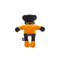 Monogramm Teddy Dog Toy Grey-Yellow