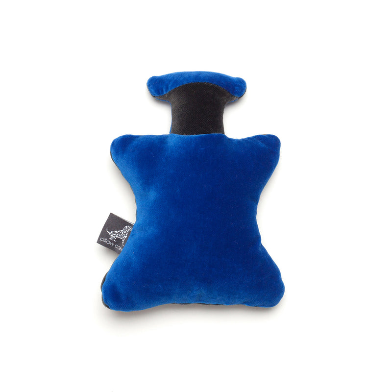 Monogramm Perfume Dog Toy Grey-Blue